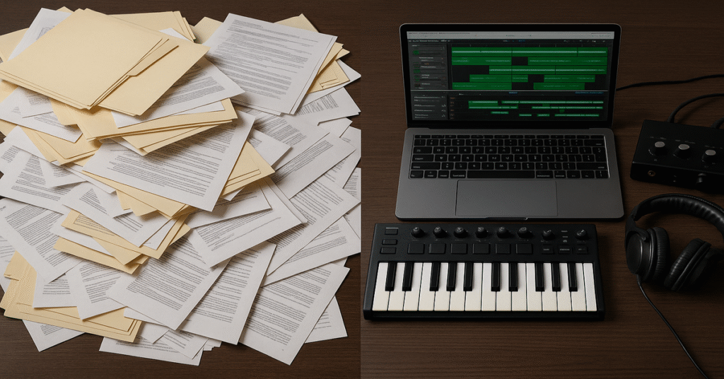 Cleaning up logic Audio