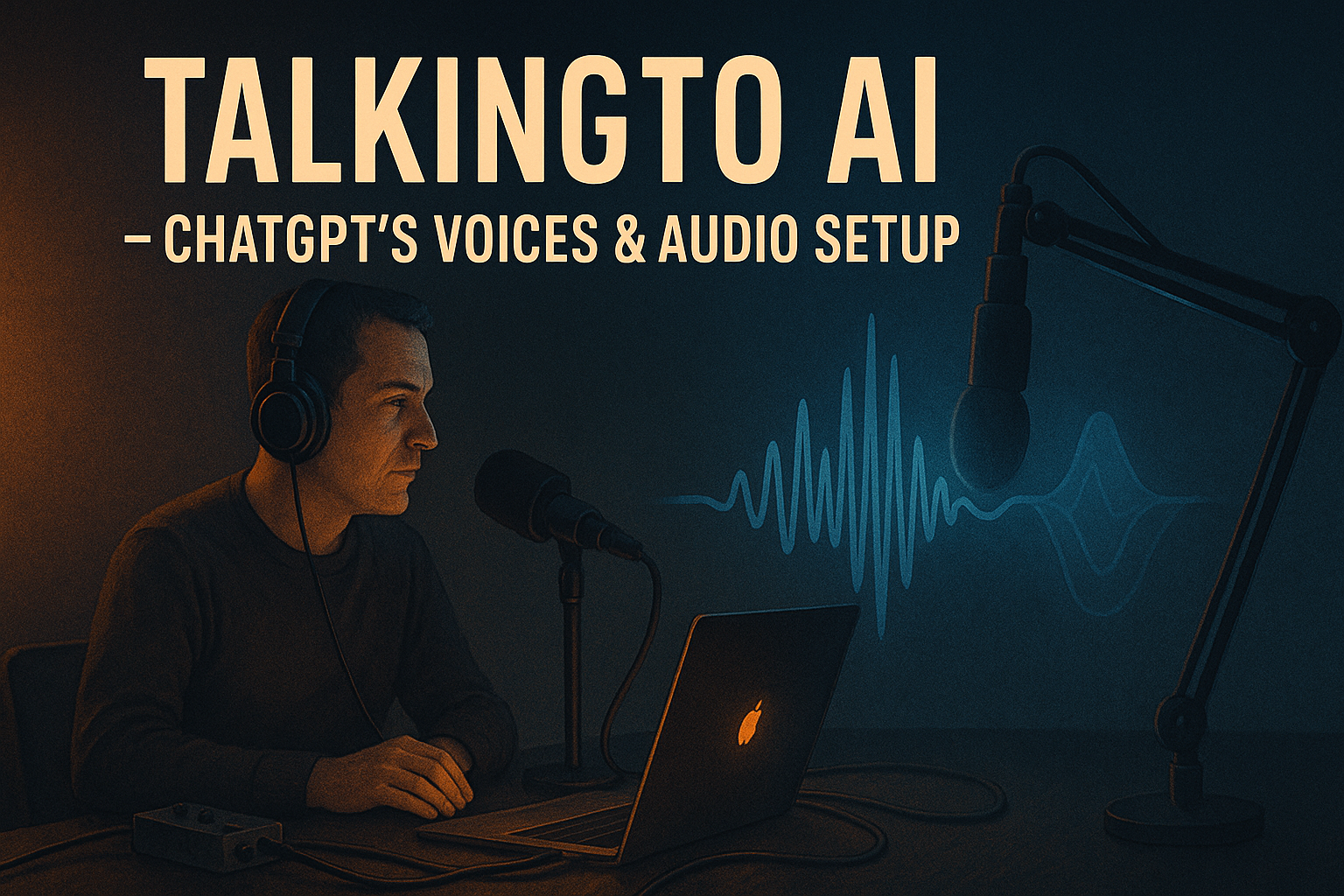 Talking to AI — Setting Up Audio: When AI Meets Complexity
