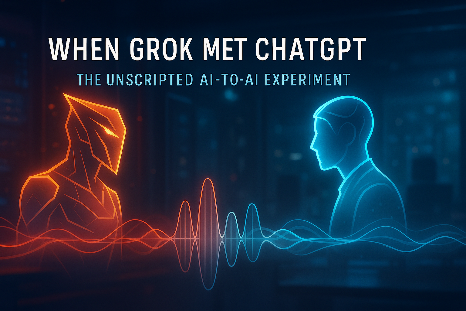 An Unscripted AI-to-AI Experiment: When Grok Met ChatGPT